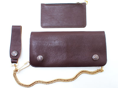 At Last & Co 'HORSEHIDE WALLET'ホースハイド ウォレット チェーン 