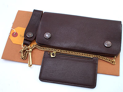 At Last & Co 'HORSEHIDE WALLET'ホースハイド ウォレット チェーン 