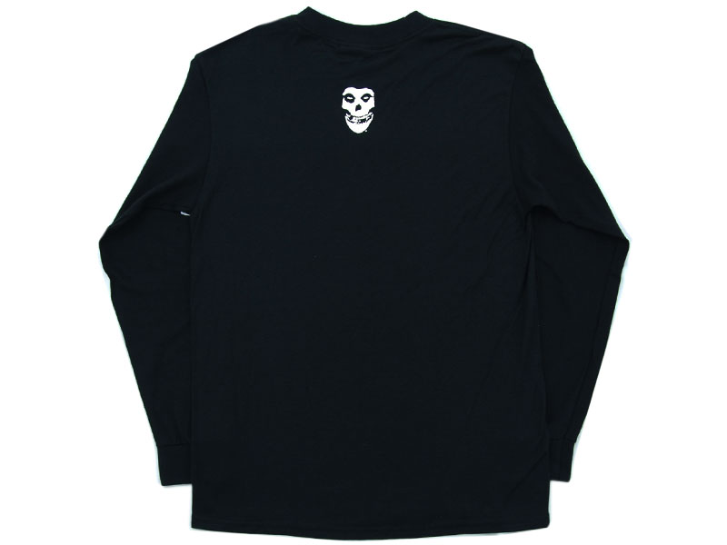Supreme 'Misfits Logo L/S Tee'長袖 Tシャツ ロンT ミスフィッツ 黒