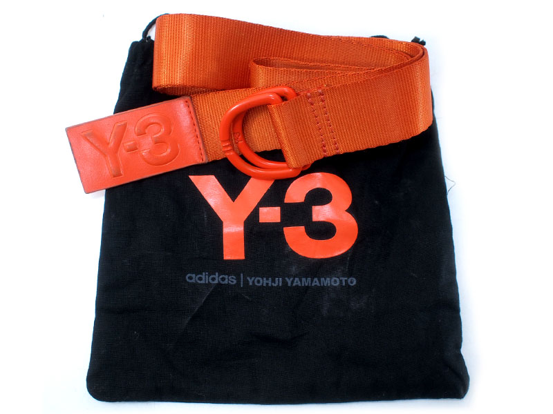Y-3 リングベルト オレンジ S アディダス ヨウジヤマモト adidas Yohji 