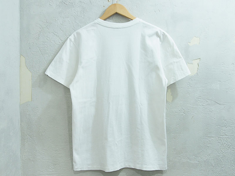 A BATHING APE 'COLLEGE TEE'Tシャツ カレッジロゴ 白 ホワイト L BAPE 