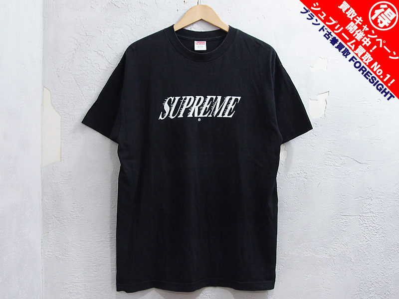 L送込!! Supreme Split Top Tシャツ黒