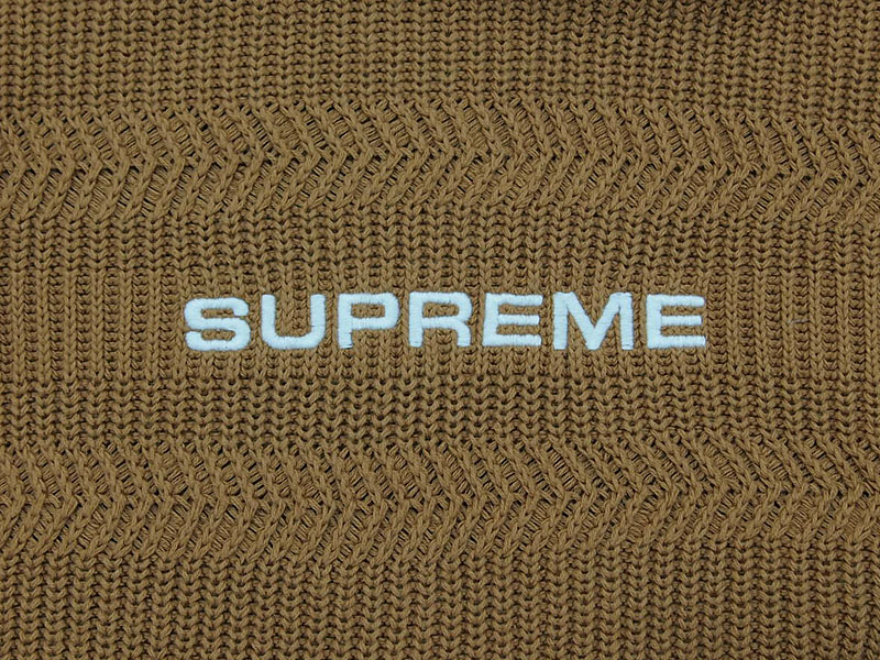 Supreme 'Chest Stripe Raglan Sweater'チェストルトライプ ラグラン