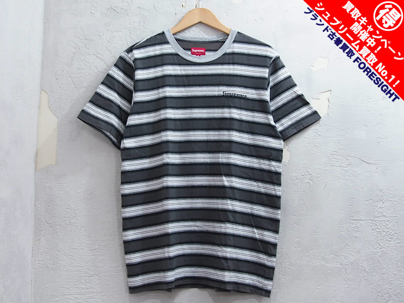 Supreme 'Shadow Stripe Tee'シャドーストライプ Tシャツ M Old ...