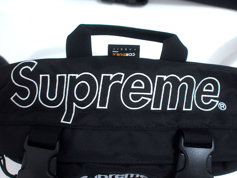 Supreme 'Waist Bag'ウエストバッグ 黒 ブラック Black 19AW 