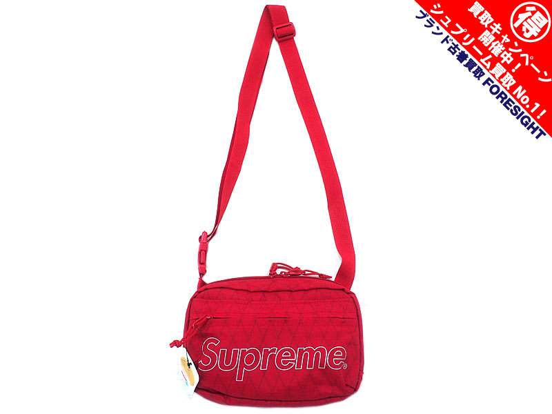 【正規品】 Supreme sholder bag 18aw Red