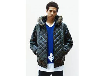 Supreme 'Fleur de lis Hockey Top'ホッケートップ L ブルー