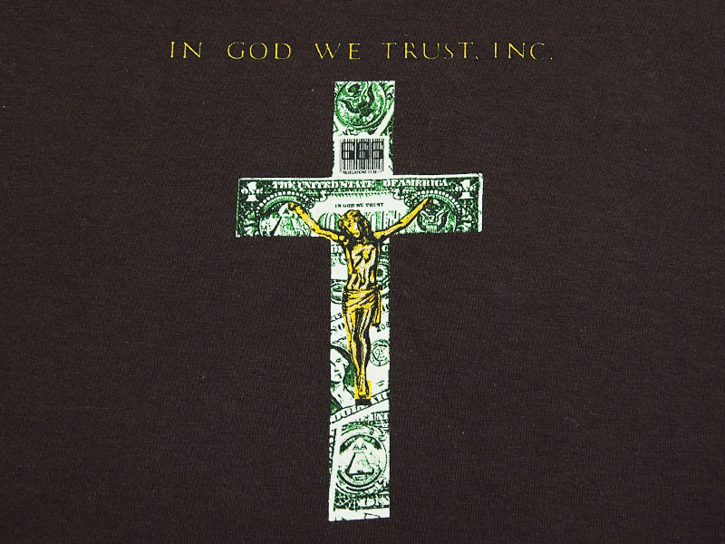 Supreme×Dead Kennedys 'In God We Trust L/S Tee'デッドケネディーズ