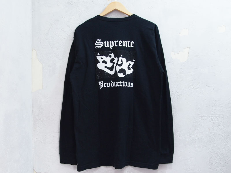 Supreme 'Productions L/S Tee'長袖 Tシャツ ロンT プロダクションズ 