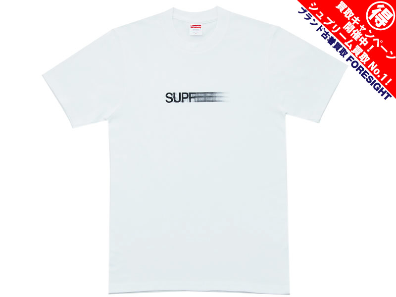 【S】Supreme Motion Logo Tee Whiteトップス