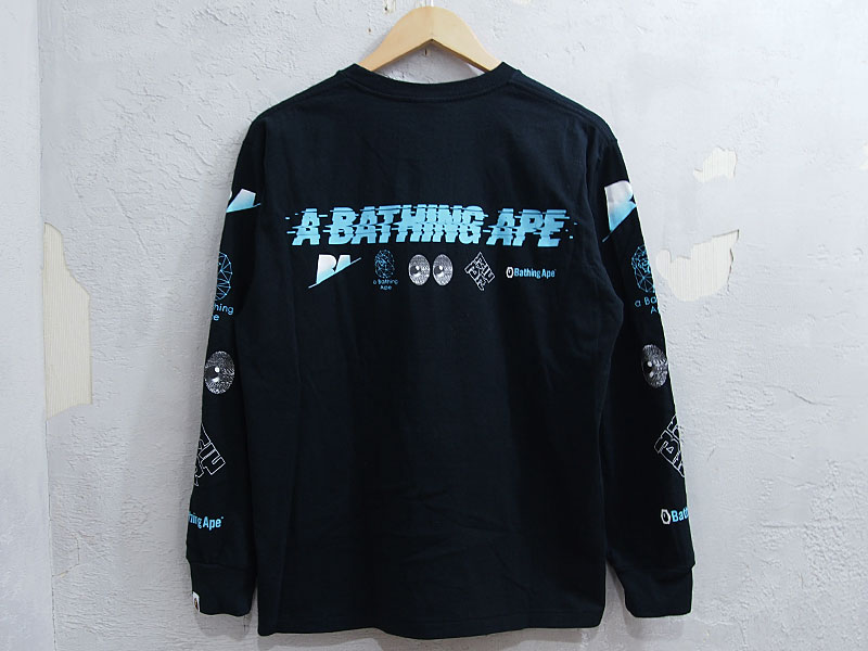 A BATHING APE 'L/S TEE'長袖 Tシャツ Long Sleeve ロングスリーブ