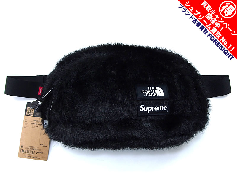 Supreme×THE NORTH FACE 'Faux Fur Waist Bag'フォックスファー 