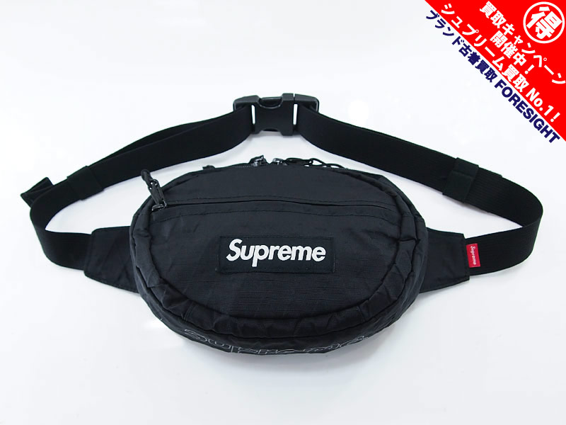 Supreme Waist Bag 18AW BLACK