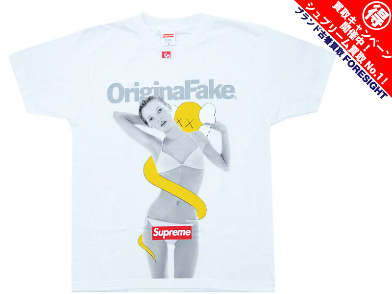 Supreme×Original Fake 代官山10周年記念 'Kate Moss Tee'Tシャツ 