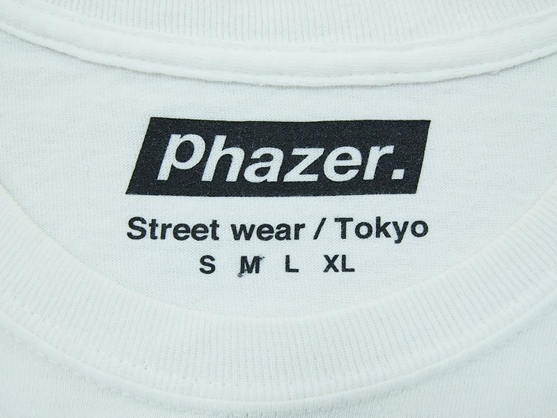 Phazer Tokyo ポケット Tシャツ 白 ホワイト M フェイザートーキョー