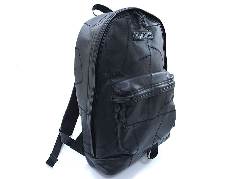 Supreme 'Patchwork Leather Backpack'パッチワーク レザー バック 