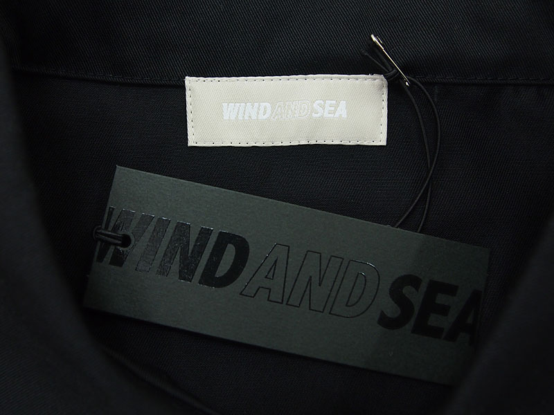 新品 wind and coat コート sea duster black