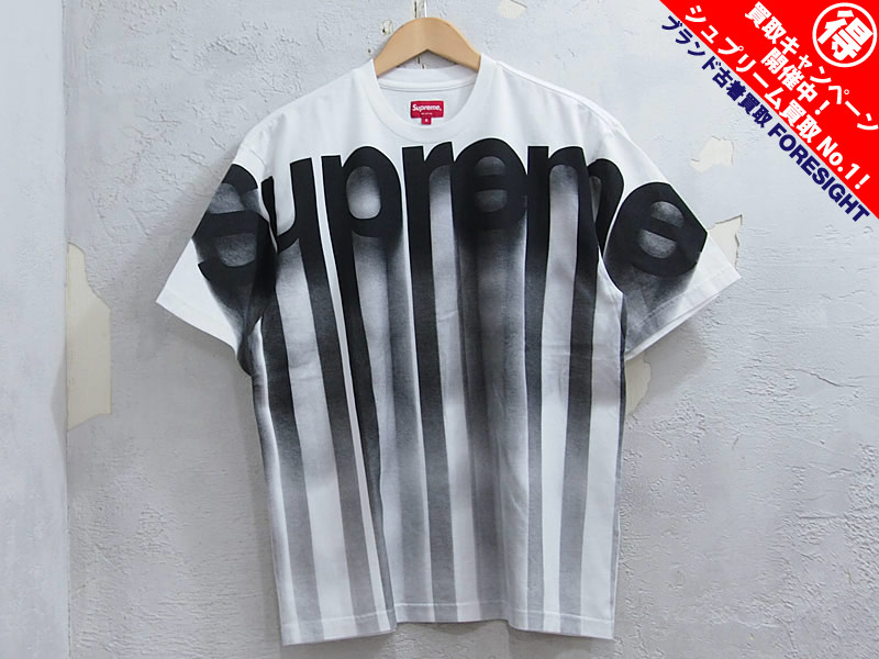 Supreme Bleed Logo S/S Top T-shirt tee白S