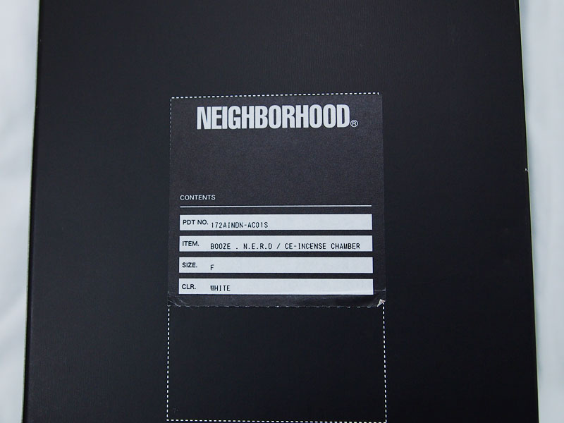 NEIGHBORHOOD×N.E.R.D. 'BOOZE . N.E.R.D. / CE-INCENSE . CHAMBER