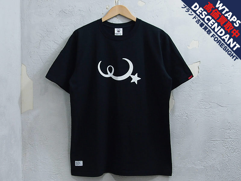 WTAPS 'MOON & STAR TEE'Tシャツ ムーンアンドスター 黒 ブラック XL 