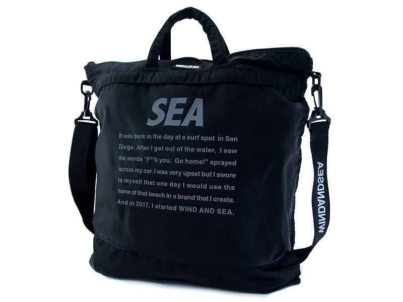 WIND AND SEA 'REFLEC (SEA) HELMET BAG'ヘルメットバッグ