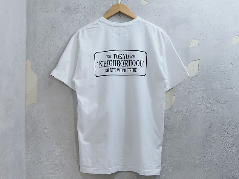 NEIGHBORHOOD 'BAR & SHIELD / C-TEE . SS'Tシャツ バーアンドシールド 