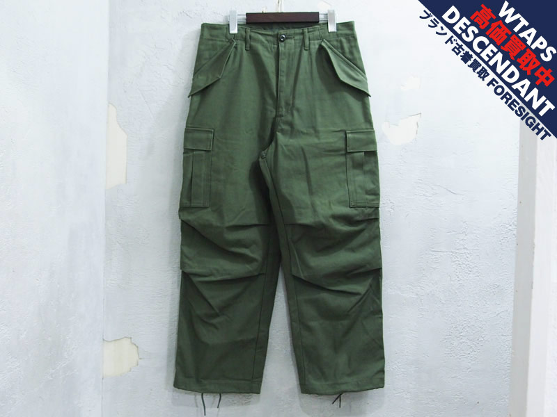 WTAPS 'WMILL-65 TROUSER / TROUSERS . NYCO . SATIN'カーゴパンツ 