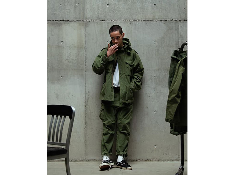 WTAPS 'WMILL-65 TROUSER / TROUSERS . NYCO . SATIN'カーゴパンツ