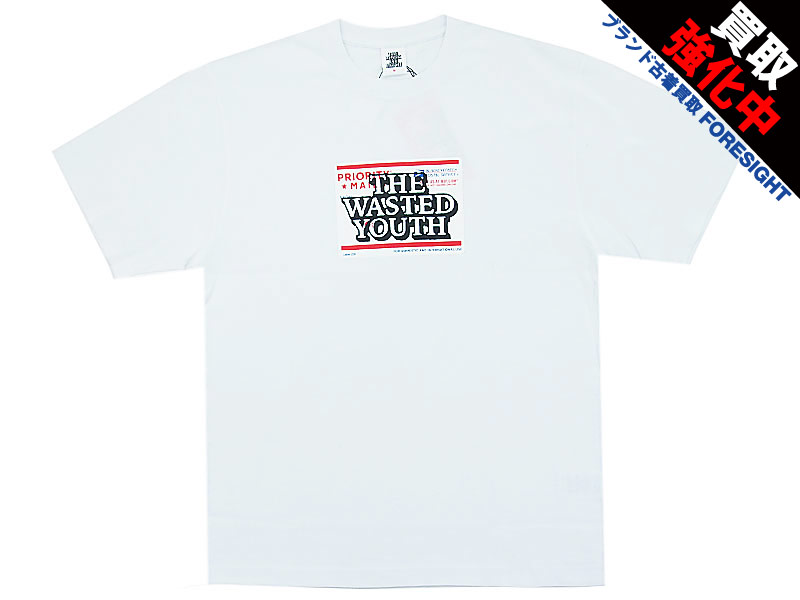 THE BLACK EYE PATCH × WASTED YOUTH 'PRIORITY LABEL TEE'Tシャツ