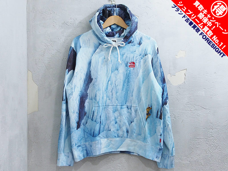 Supreme×THE NORTH FACE 'Ice Climb Hooded Sweatshirt'パーカー プル ...