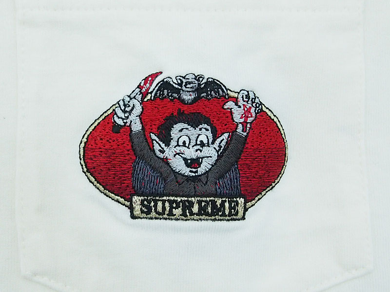 Supreme 'Vampire Boy L/S Pocket Tee'長袖 ポケットTシャツ ロンT