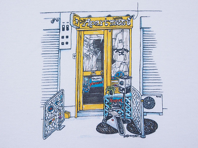 STABRIDGE (the Apartment) 11周年記念 'STORE FRONT TEE'Tシャツ