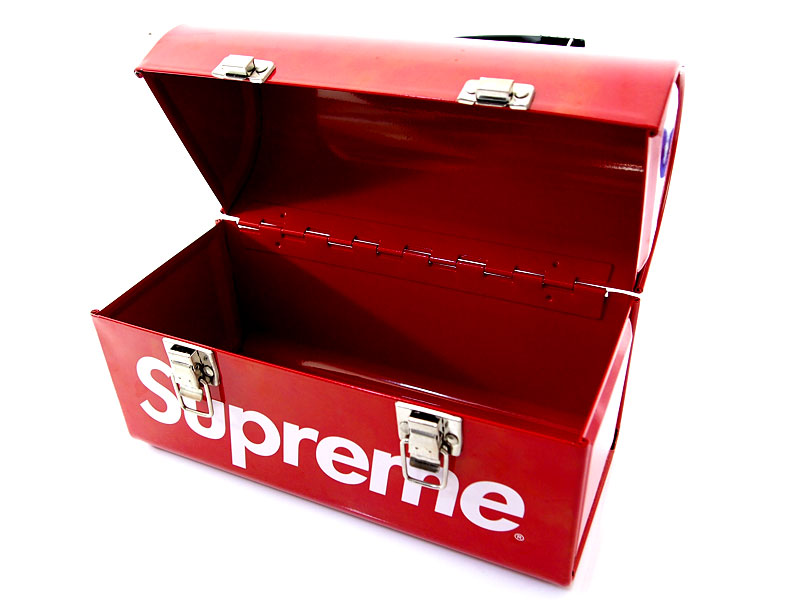 Supreme 'Metal Lunch Box'メタル ランチボックス 赤 レッド ツール