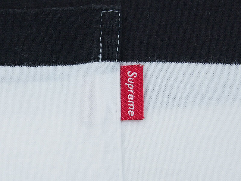 Supreme 'Large Stripe Pocket Tee'ストライプ ポケット Tシャツ