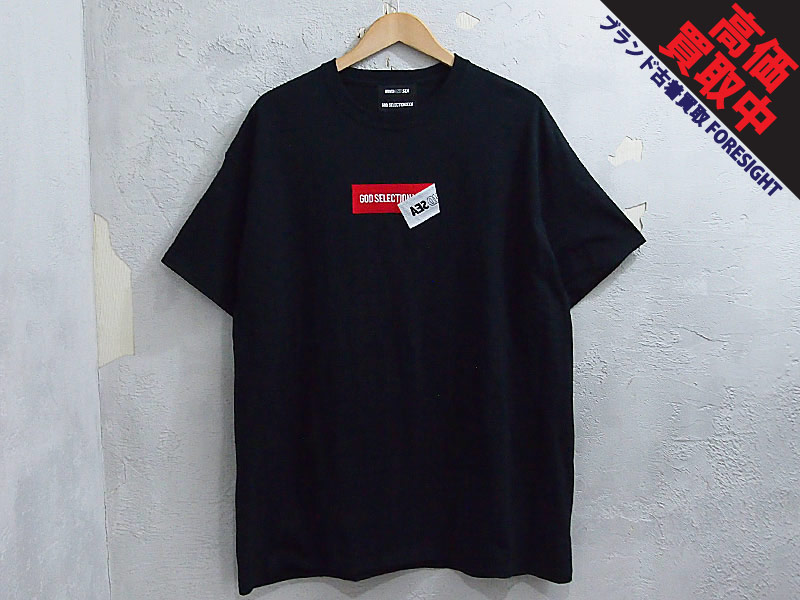 WIND AND SEA × GOD SELECTION XXX `T-shirt'Tシャツ 黒 ブラック XL