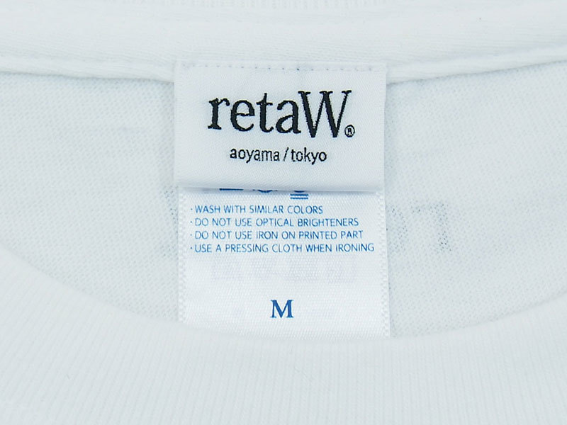 retaW × Fragment design 'Fragrance Experience Tee'Tシャツ リトゥ