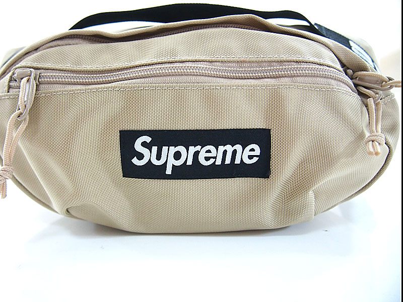 Supreme 'Waist Bag'ウエストバッグ 18SS タン Tan ベージュ