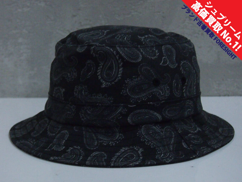 13aw Supreme Paisley Crusher Hat ペイズリー Supreme 13AW supreme