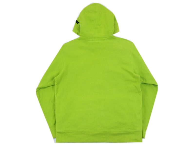 Supreme AKIRA Arm Hooded Sweatshirt Limeボックスロゴ