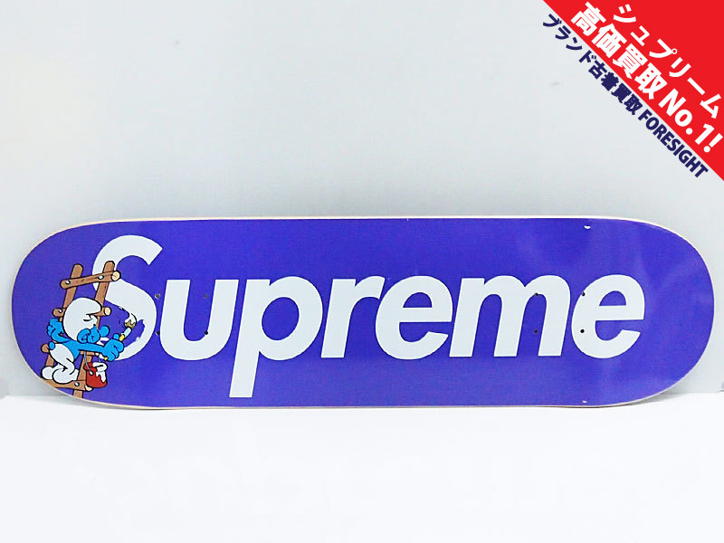 supreme Smurfs スマ－フ Skateboard スケートボード
