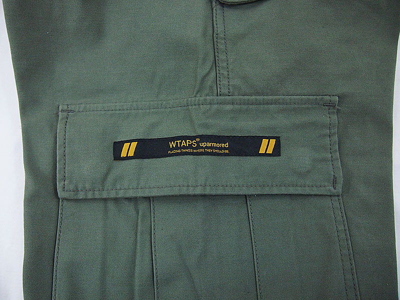 WTAPS 'M-65 / TROUSERS .NYCO .SATIN'カーゴ トラウザーズ カーゴ
