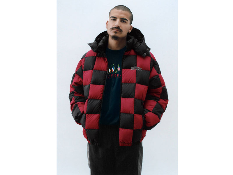 Supreme Checkerboard Puffy Jacket