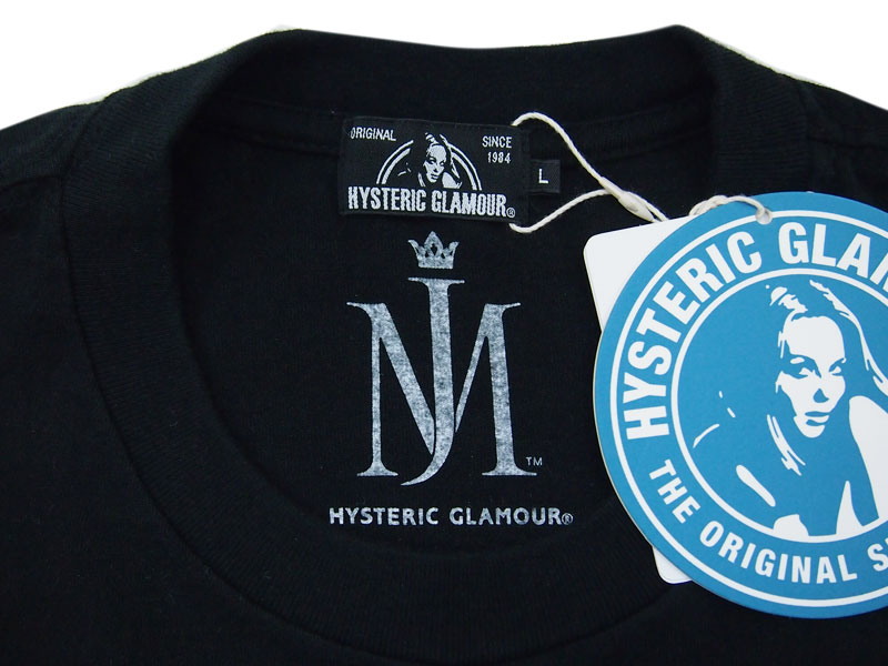 HYSTERIC GLAMOUR 'MICHAEL JACKSON / OFF THE WALL 1979'ポケ付 T