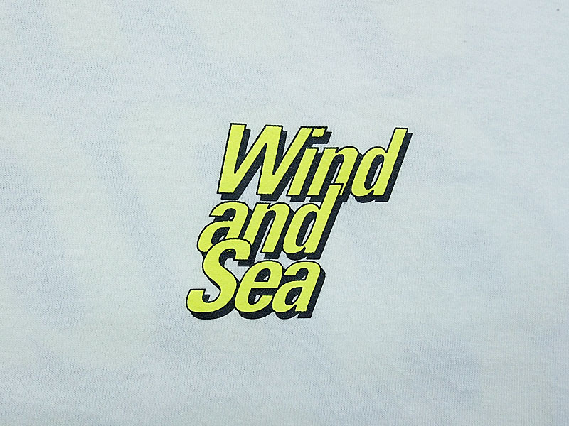 初期ロゴ WIND AND SEA 白スウェット【L】