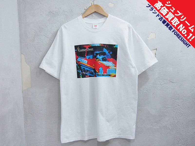 Supreme × Yohji Yamamoto 'Game Over Tee'Tシャツ ヨウジヤマモト