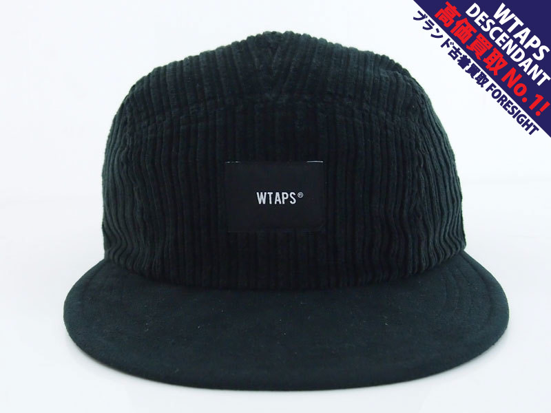 WTAPS T-5 フリースキャップ CAP BLACK-