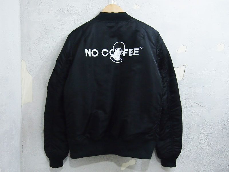 NO COFFEE × KYNE 5周年記念 'ALPHA MA-1'フライトジャケット