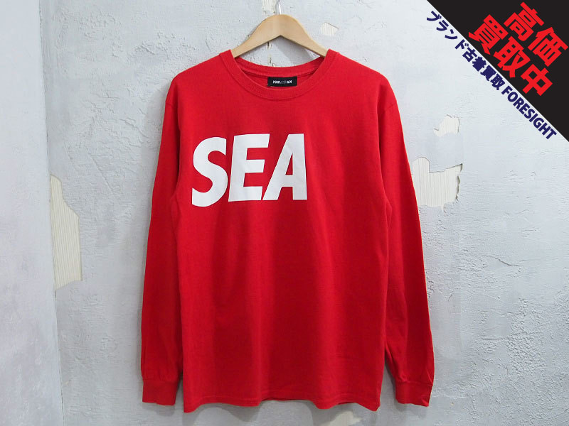 WIND AND SEA 'L/S TEE'長袖 Tシャツ ロングスリーブ ロンT WDS ロゴ M