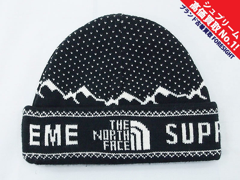 Supreme The North Face ニット帽 ビーニー 黒