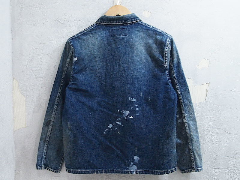 NEIGHBORHOOD HUSTLAS C-JKT デニム カバーオール NEIGHBORHOOD (ネイバーフッド) デニム カバーオール / ジャケット